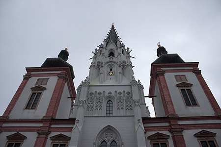 Die drei Türme der Mariazeller Basilika